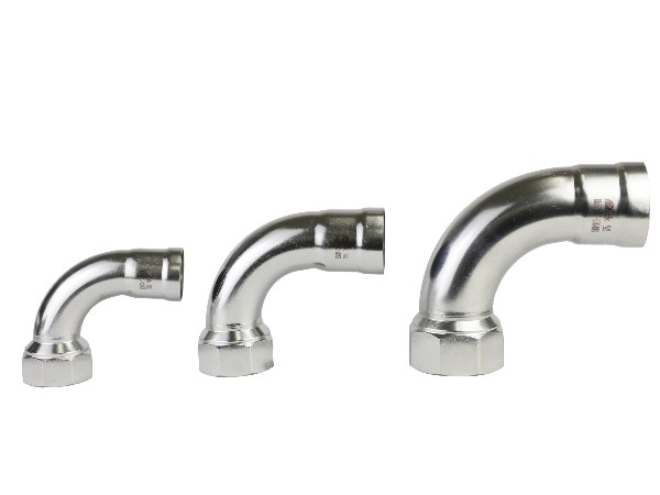 環(huán)壓式內(nèi)絲90°彎頭